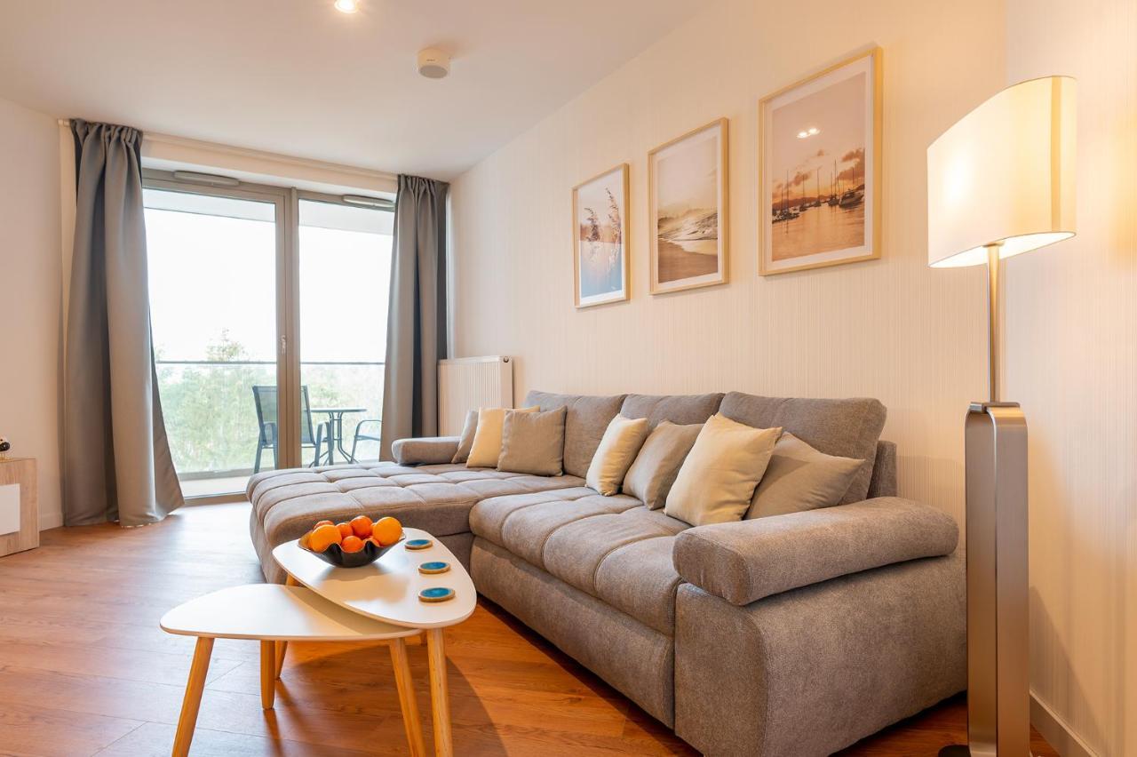 Pinea Sky Premium Apartament Z Widokiem Na Morze Ze Spa I Basenem Przy Plazy Pobierowo Exterior foto