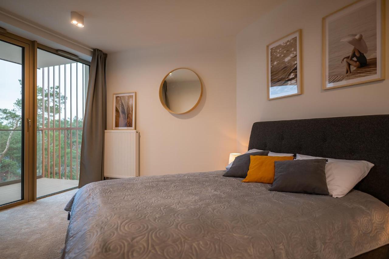 Pinea Sky Premium Apartament Z Widokiem Na Morze Ze Spa I Basenem Przy Plazy Pobierowo Exterior foto
